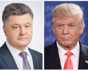 Порошенко поговорив з новообраним президентом США