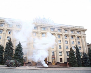 Продолжение учений СБУ: здание администрации освободили от диверсантов