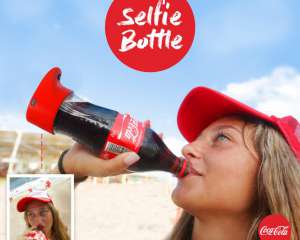 Coca-cola створила унікальну селфі-пляшку