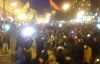 Митингующие разгромили салон красоты вместо офиса Медведчука