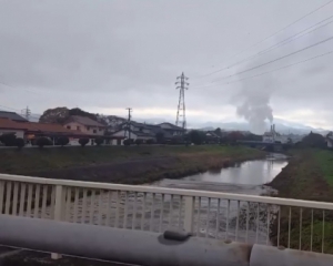 З&#039;явилося відео цунамі після землетрусу в Японії