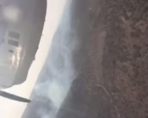 З&#039;явилося відео українського літака над палаючим Ізраїлем