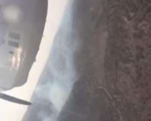Появилось видео украинского самолета над горящим Израилем