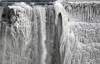 У США замерз Ніагарський водоспад