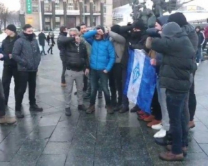 Фанаты &quot;Бешикташа&quot; устроили провокацию в центре Киева