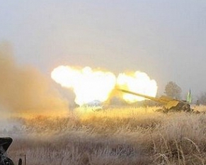 Боевики второй день кроют населенный пункт из тяжелой артиллерии