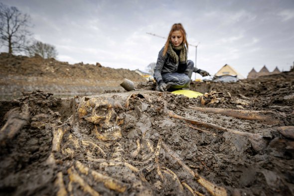 У Нідерландах знайшли масове пізньосередньовічне поховання