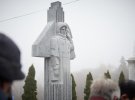 На Байковом кладбище открыли памятник Каденюку