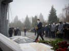 На Байковому кладовищі відкрили пам'ятник Каденюкові
