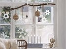Чем украсить окна к Новому году: самодельный декор