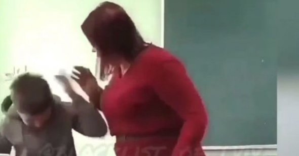 На Львовщине заместитель директора школы по воспитательной работе побила ученика перед всем классом