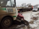 Аварія сталася сьогодні вранці на 14 км автошляху Одеса – Чорноморськ