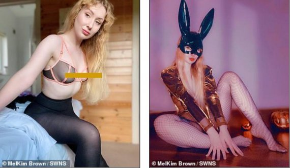 Мел Браун продає поношенну нижню білизну, а батькам каже, що заробляє різьбою по дереву.