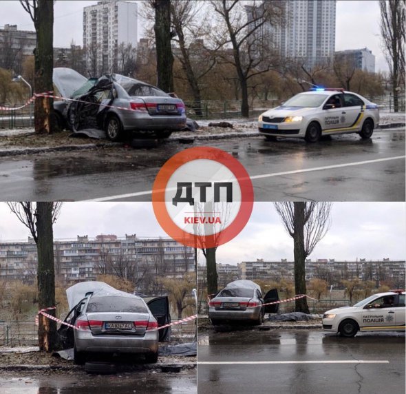 Водій не впорався з керуванням через ожеледицю