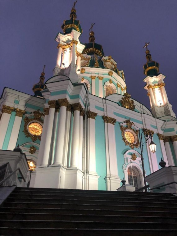 Андреевскую церковь открыли после реставрации