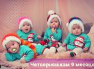 Владислав и Анастасия Валихновские из города Кропивницкий воспитывают четырех девочек. Женщина родила четверню, которая есть идентичными близнецами. Это случай один на 30 миллионов родов.