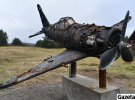 Макет самолета на входе в музей, изготовленный из обломков 4-х самолетов, потерпевших аварию
