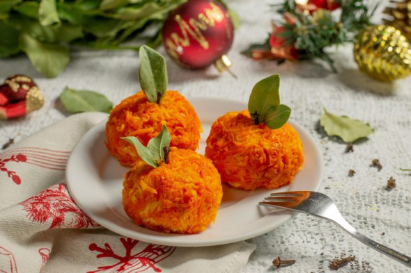 Новорічне меню: мандарини начиняють сиром та часником
