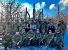 Українські військові встановили національний рекорд, виготовивши найбільший тризуб із гільз