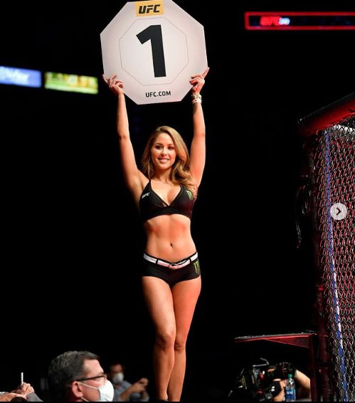 Американку 33-річну Брітні Палмер втретє визнали найкращою ринг-girl 2020 року в змішаних єдиноборствах за версією World MMA Awards