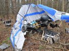В лесополосе в Польше упал дельтаплан, которым управлял украинец. На борту были контрабандные сигареты на более чем 800 тыс. грн