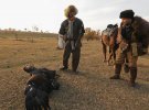 Зайцев сходив на полювання з беркутом