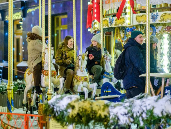 В Киеве не будут работать новогодние локации во время локдауна 