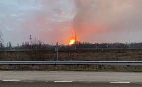 На Полтавщині прогримів потужний вибух на магістральному газопроводі