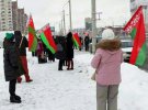 У Білорусі акції протесту почалися з самого ранку. Фото: Tut.by