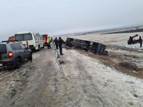 У Росії розбився  автобус з українцями, який прямував з Москви до окупованого Донецька