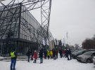 В Полтаве митинговали под облсоветом с требованием пересмотреть и снизить цену газа и тарифы на его транспортировку