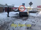 Под Киевом водитель Ford на скорости вылетел на тротуар и сбил 35-летнюю женщину. За руль сел пьяный