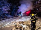 У Чехії сталася масштабна пожежа у потязі