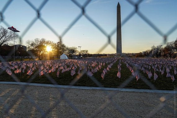 Вашингтон перед інавгурацією Джо Байдена.