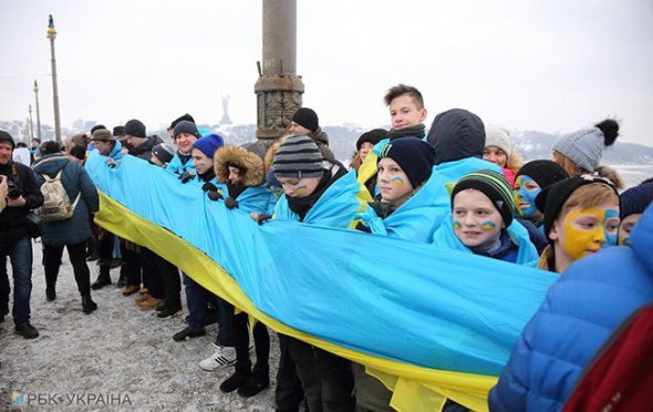 Отдельные мероприятия, посвященные Дню Соборности Украины, будут проходить в Киеве до конца января