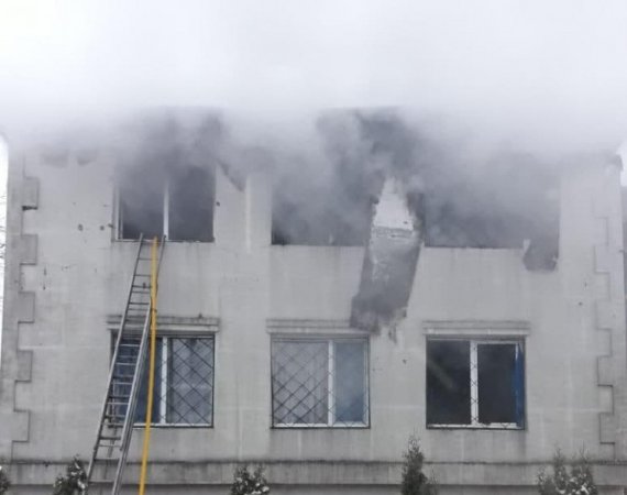 У Харкові  під час пожежі в будинку для літніх загинули 15 людей
