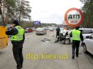 Під Києвом на Новоірпінській трасі сталася аварія. Фото: dtp.kiev.ua 
