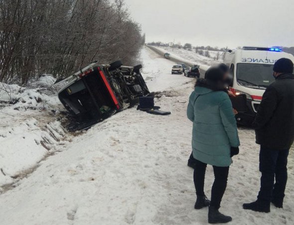  На момент аварії в салоні було 13 пасажирів