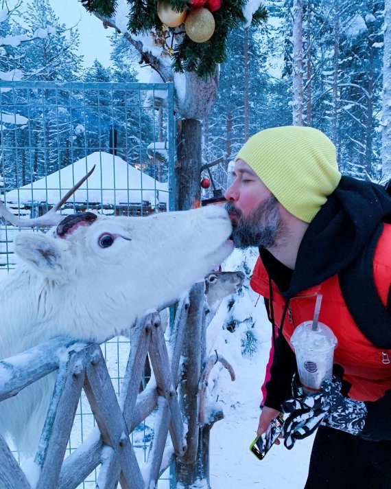 Бабкин рассказал, как отдохнул с семьей в Лапландии