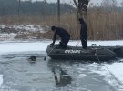 На Полтавщині рятувальники знайшли в річці тіла зниклих раніше матері та дочки. Фото: ДСНС