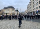 У Брюсселі затримали 300 учасників протесту проти карантинних обмежень. Фото: Twitter