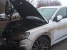 Под Харьковом неизвестные бросили взрывчатку и подожгли автомобили чете активистов, выступающих против работы песчаных карьеров