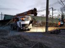 На железной дороге под Днепром произошла авария - сошли с рельсов вагоны товарного поезда