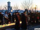 На Мемориале памяти Героев Небесной сотни состоялась акция "Лучи Майдана"