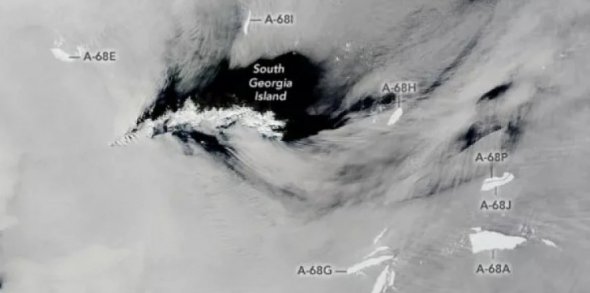 Раскололся самый большой айсберг в мире