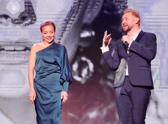 Ріпка та Шоптенко на сцені