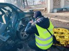 На Івано-Франківщині зіткнулися 4 авто. У результаті ДТП 2 людини загинули, ще 1 - скалічилася