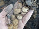 У столиці Білорусі відкопали золоті монети
