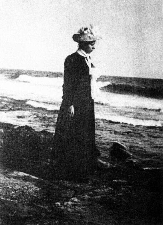 Леся Украинка в г. Сан-Ремо (Италия). 1902 год