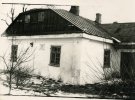 Дом в городе Новоград-Волынском (ныне Житомирской обл.), где родилась Леся Украинка. 1950-е годы